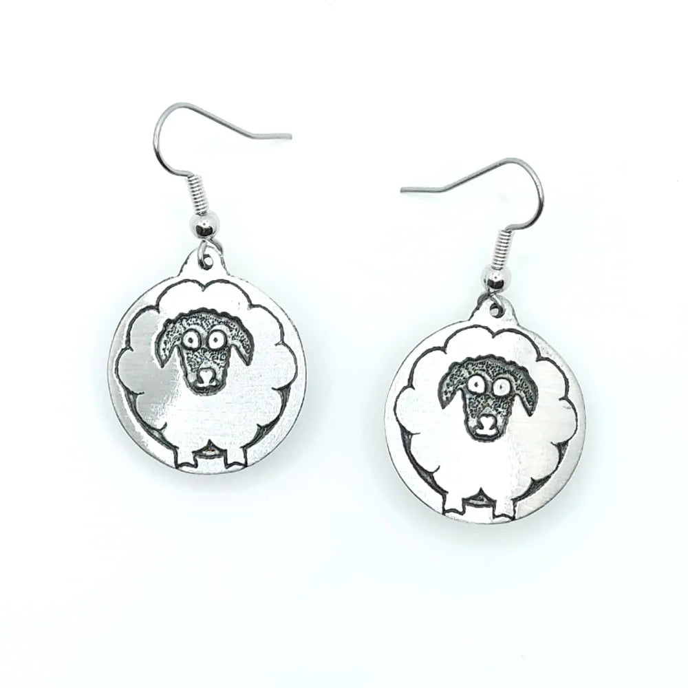 Atlantic Pewter - Small Earrings