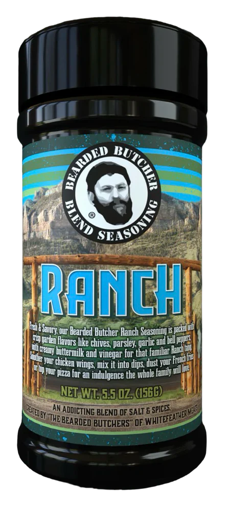 Bearded Butcher Seasoning Ranch Large Shaker 9 oz