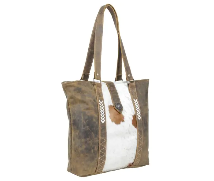 Myra Bags - Sand Dunes Leather & Hairon Bag