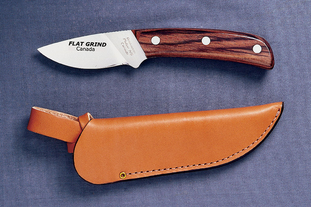 GROHMANN KNIVES - R104SF- The Flat-Grind Mini Skinner - $120.00