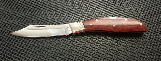 GROHMANN - #340SCLIP - Mini Russel Lockblade SS  w/ Clip Point - $98.00