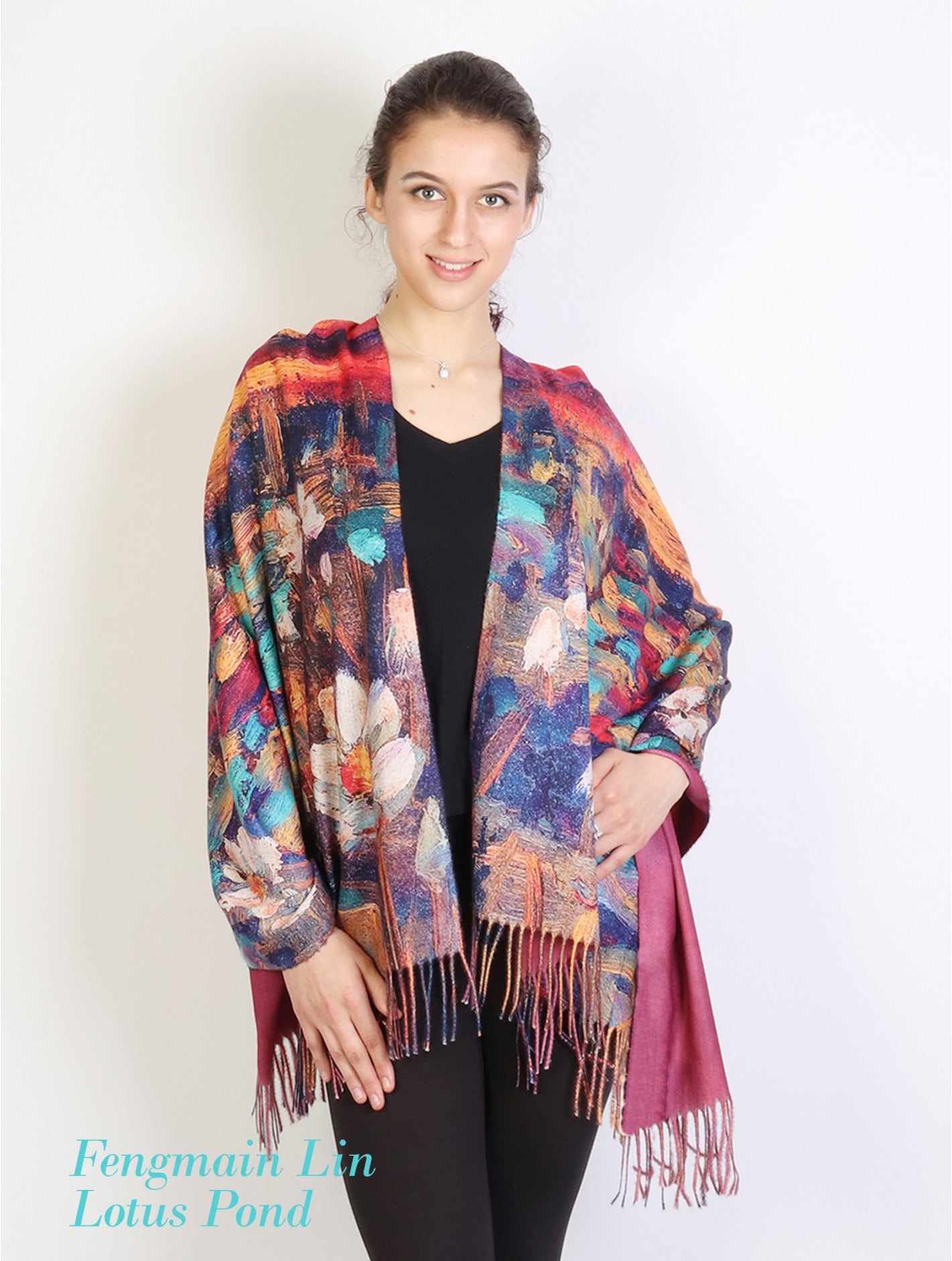 Oil Painting Fashion Scarf
