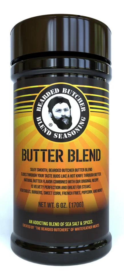 Bearded Butcher Blend Seasoning Butter Blend Large Shaker 10 oz