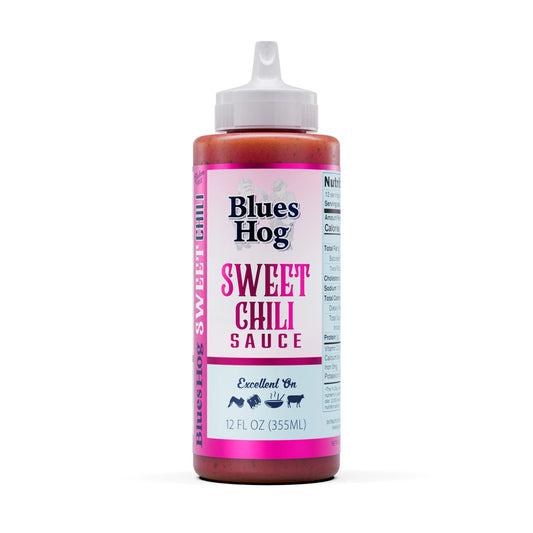 Blues Hog Sweet Chili Sauce, Sweet & Spicy Dipping Sauce, Gluten-Free, No High Fructose Corn Syrup, 12 oz