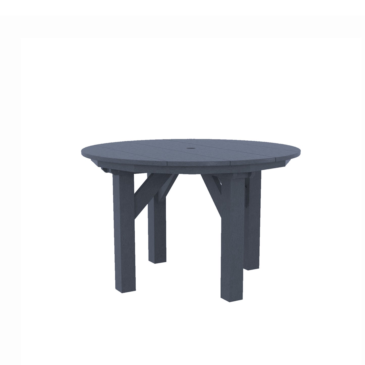 CRP - 48" Round Dining Table in White T05-02