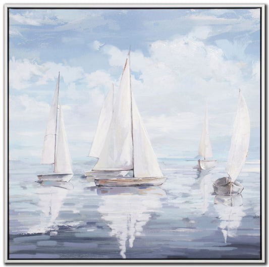 Paintings - Sailboat Symphony I