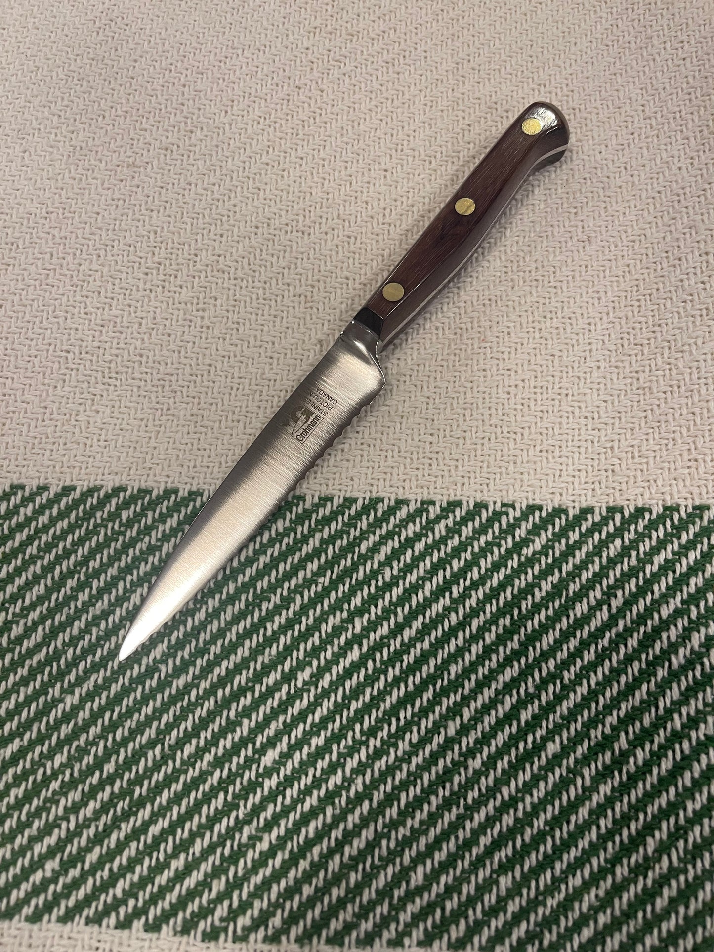 GROHMANN KITCHEN KNIVES - 4" Tomato/Steak Forged knife -#202FGW-4 - $98.00