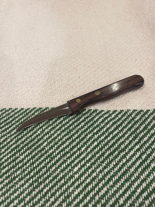 GROHMANN KITCHEN KNIVES- KR 201-2 - 2" Reg Rosewood Curved Paring knife-$26.00