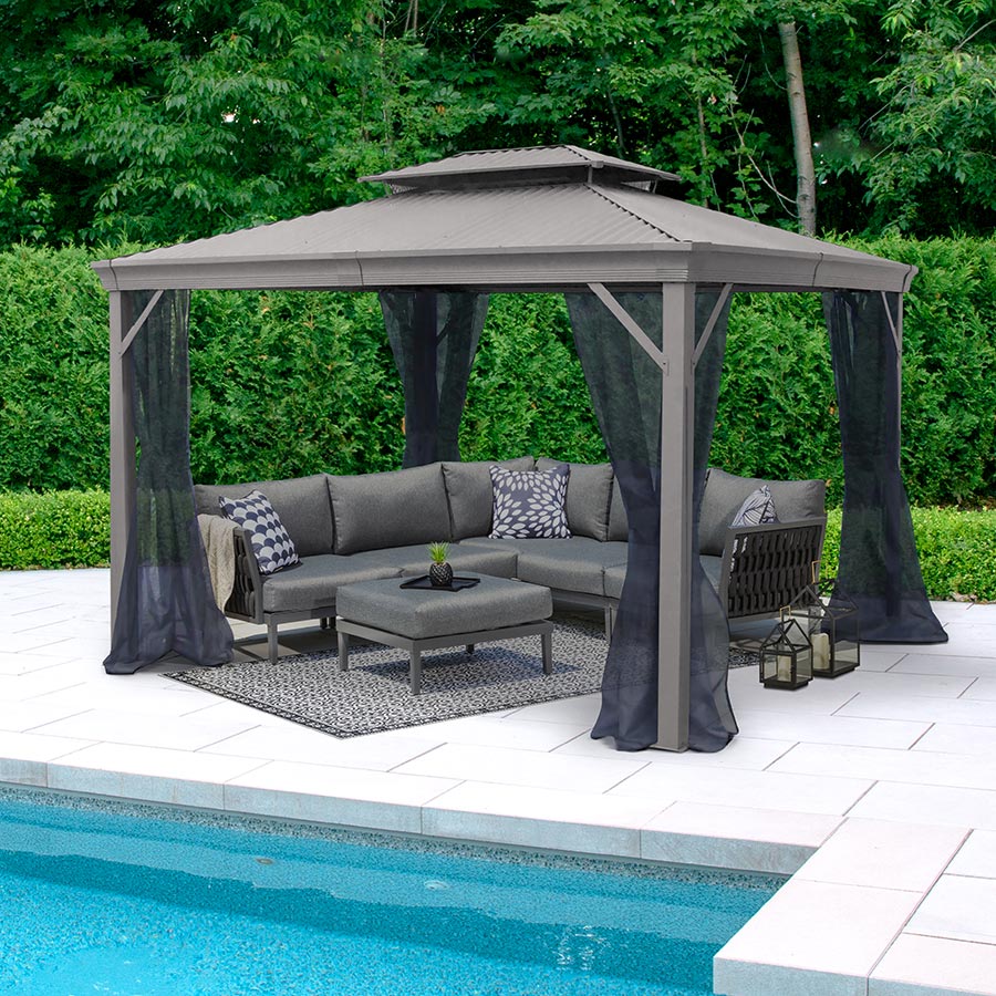 Corriveau Outdoor Furniture - Maestrale gazebo 1 0'x1 2'