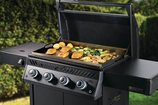 Napoleon - Rogue® PRO Phantom 30 Inch Griddle, Rust-Resistant Stainless Steel Cooktop - RP30FTKP-PHM