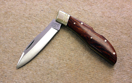 GROHMANN  - R340S Rosewood mini russel lockblade -  $98.00