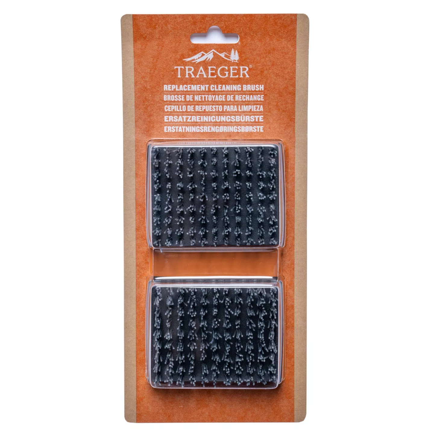 Traeger - Replacement BBQ Cleaning Brush Head (2 Pack)
