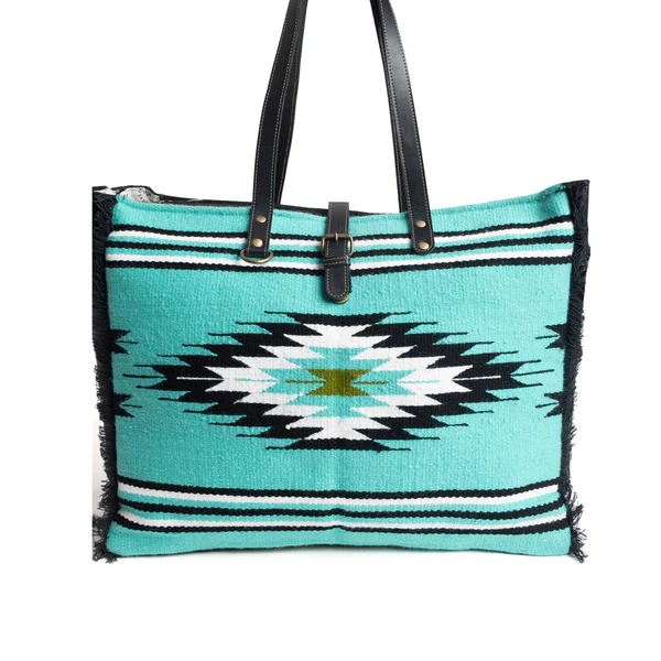 Myra Bags - Riverbend Serape Weekender Bag