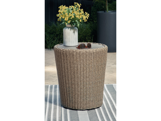 Ashley Outdoor Furniture - Danson Outdoor End Table
