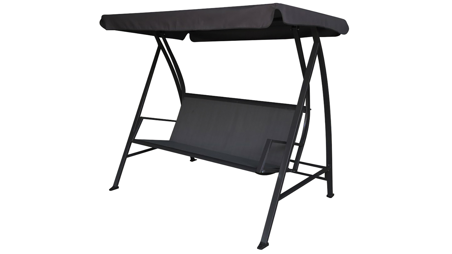 Corriveau Outdoor Furniture - DLX 3 seaters textilene sling swing