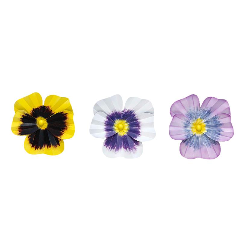 Decor - Metal Pansy