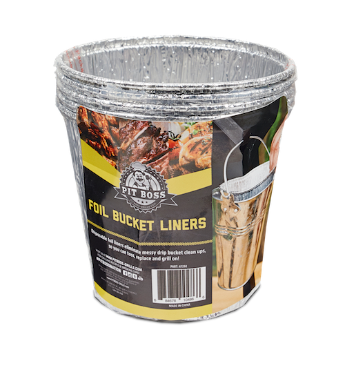 Pit Boss - Foil Bucket Liners - 6 Pack