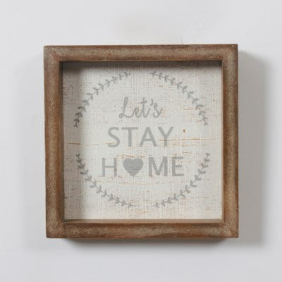 Décor - 'Let's Stay Home'