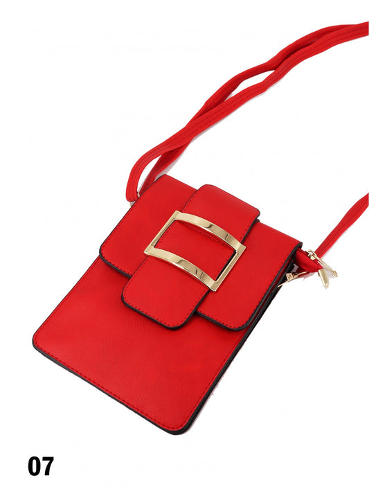 Purse - Red with Buckle