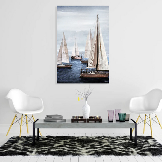 Wall Art - Sailing Boats