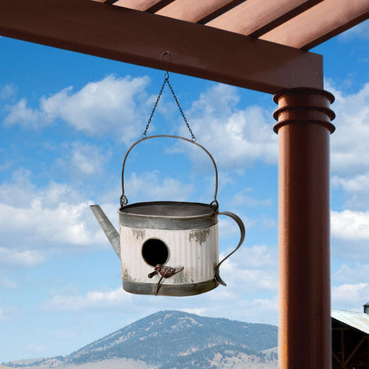 Decor - 'Watering Can' Birdhouse