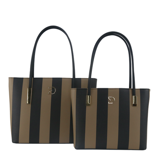 Purse - Stripe w/ Double Strap