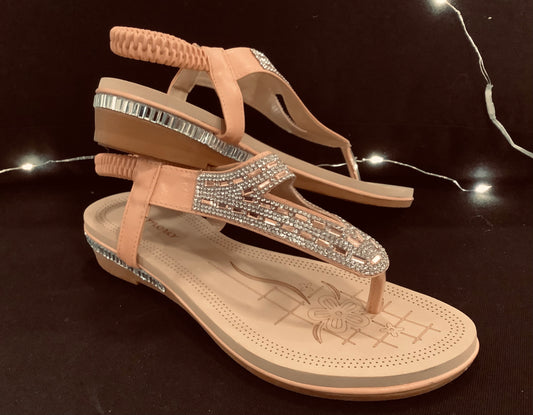Sandals - Sparkly Pink