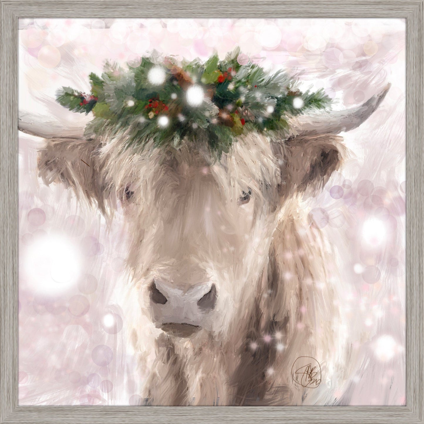 Highland Cow Canvas Print