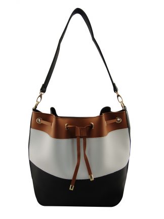 Purse - Striped w/ Drawstring