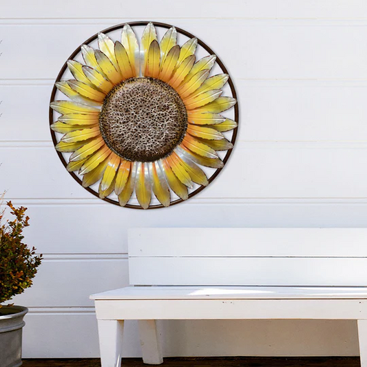 Decor - Metal Sunflower - Country Stoves and Sunrooms Ltd