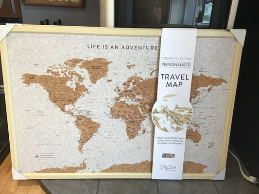 Wall Art - Travel Map - Large