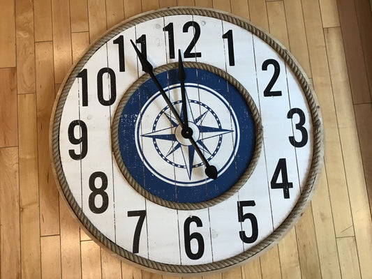 Clock - Compass Wall Clock