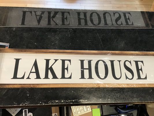 Decor - "Lake House" Sign