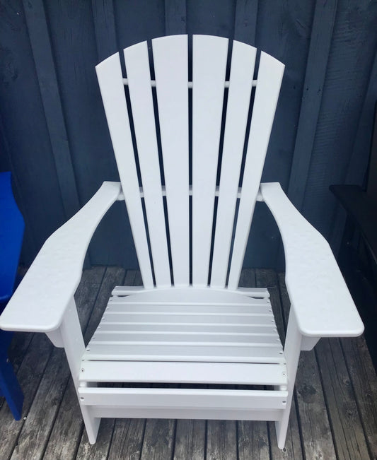 Beaver Springs - Deluxe Adirondack Chair - White