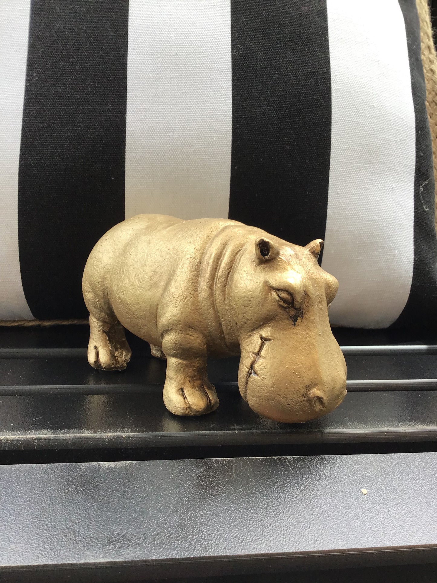 Décor - Bronze Hippo