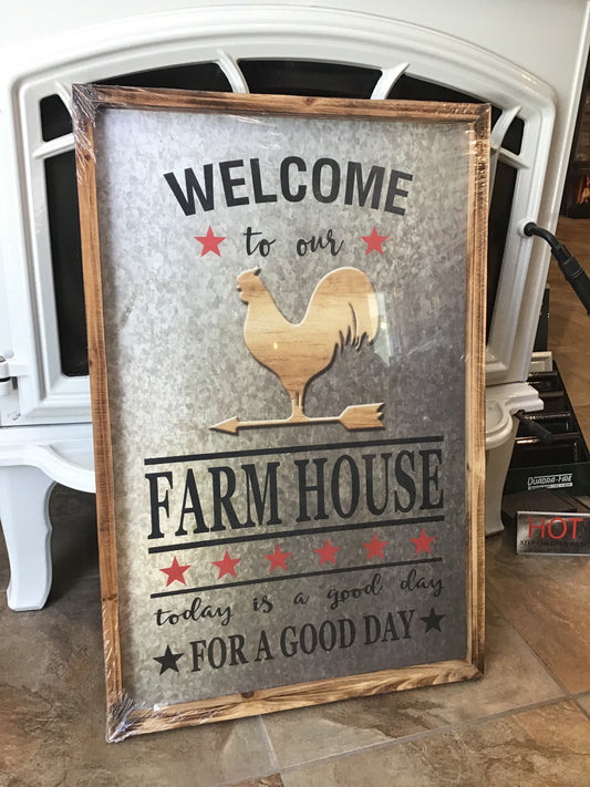 Decor - 'Welcome to our Farm House'