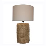 Decor - Concrete Base Lamp with Rope Design