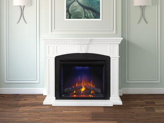 Napoleon - Electric Fireplace - The Taylor w/ Mantel Package in White